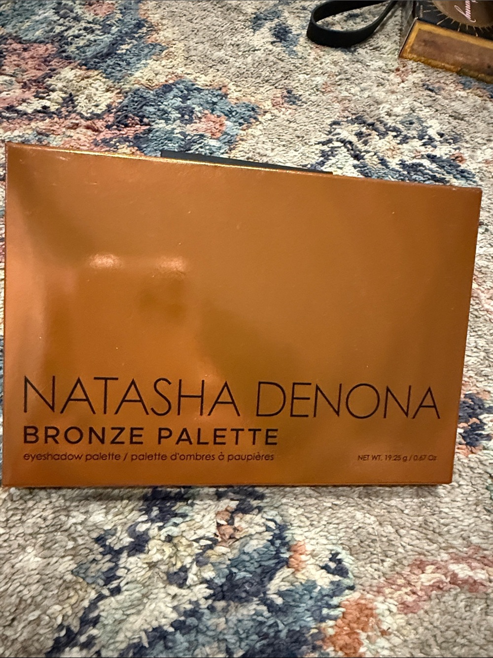 Natasha Denona Bronze Palette - Metallic Copper Packaging